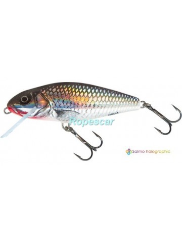 Vobler Skinner Floating Perch Holographic Grey - Salmo